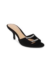 Catwalk Women Black Solid Sandals