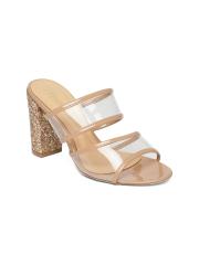 Catwalk Women Nude-Coloured Solid Sandals