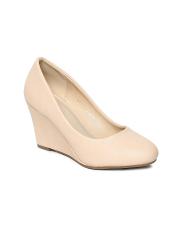 Allen Solly Women Pink Solid Pumps