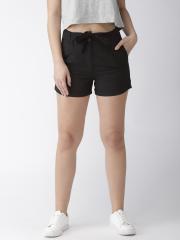 FOREVER 21 Women Black Solid Shorts