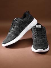 Crew STREET Men Charcoal Grey Running Shoes