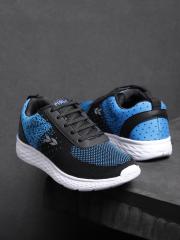 Crew STREET Men Blue & Black Running Shoes