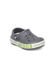 Crocs Boys Grey Solid Clogs