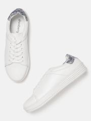 DressBerry Women White Sneakers