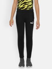 Puma Boys Black Alpha Track Pants