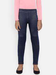 612 league Girls Blue Jeggings