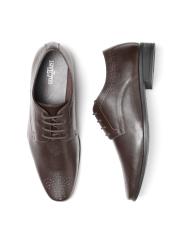 INVICTUS Men Brown Formal Derbys