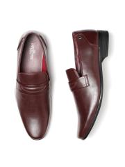 INVICTUS Men Burgundy Semiformal Slip-Ons