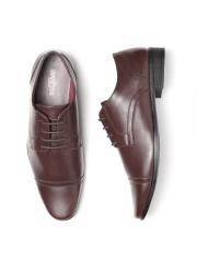 INVICTUS Men Burgundy Formal Derbys