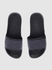 Superdry Women Black Solid Pool Sliders