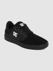 DC Men Black Suede Sneakers