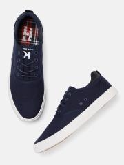 Kook N Keech Men Navy Blue Sneakers