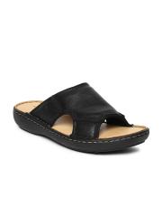 Arrow Men Black Sandals