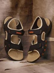 The Roadster Lifestyle Co Men Coffee Brown Sports Sandals