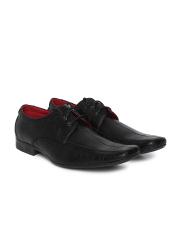 Carlton London Men Black Solid Derbys