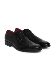 Carlton London Men Black Solid Derbys