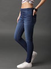 Roadster Women Blue Washed Denim Jeggings