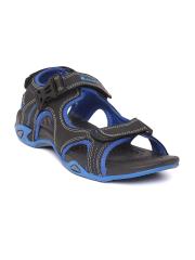 Duke Men Black Sport Sandals