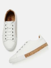 Roadster Women White Sneakers