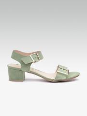 DOROTHY PERKINS Women Green Solid Block Heels