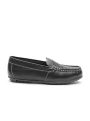 Carlton London Boys Black Loafers