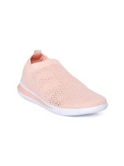 Alcis Women Peach-Coloured Walking Shoes