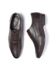 INVICTUS Men Coffee Brown Formal Oxfords