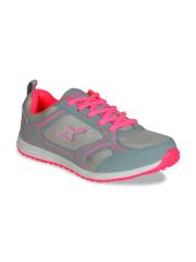 Sparx Women Grey & Pink Running Shoes