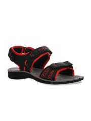 Liberty Men Black Sports Sandals