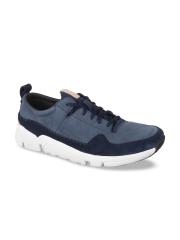 Clarks Men Blue Sneakers