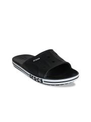 Crocs Men Black Solid Sliders