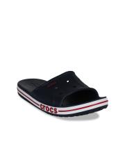 Crocs Men Navy Blue Solid Sliders