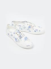 Ginger by Lifestyle Women White Sneakers