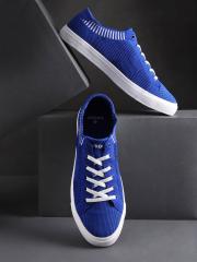 WROGN Men Blue Sneakers