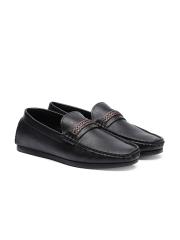 Carlton London Men Black Loafers