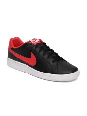 Nike court best sale royale suede black