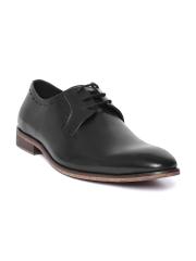 San Frissco Men Black Solid Formal Derbys