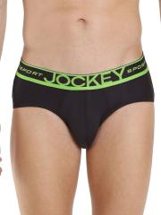 Jockey Men Black Briefs SP55-0103