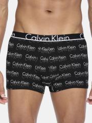 Calvin Klein Underwear Men Black Printed Trunk NU86382RF