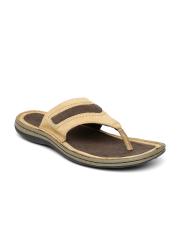 Woodland ProPlanet Men Camel Brown Leather Sandals