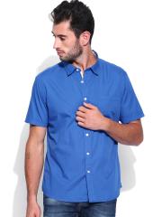 Flying Machine Men Blue Casual Shirt