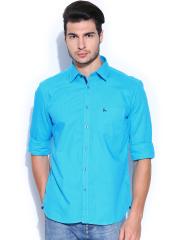 Parx Men Blue Casual Shirt