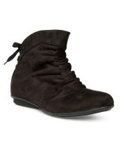 Bruno Manetti Women Black Flat Boots