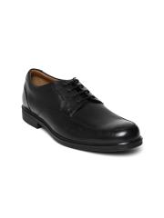 Clarks Men Black Leather Formal Shoes