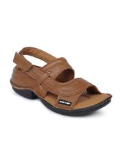 Red Chief Men Tan Sandals