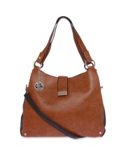 Fur Jaden Satchel Bags Online In India Fur Jaden Tan Brown Shoulder Bag
