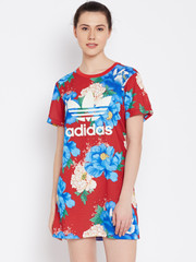 adidas originals floral t shirt