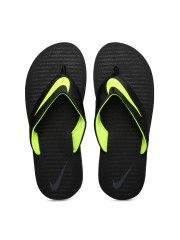 Nike Flip Flops For Men Women Myntra Nike Men Black Chroma 5 Printed Flip Flops