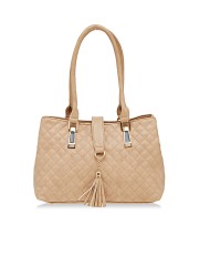 Esbeda Bags Designer Online In India Myntra Esbeda Beige Textured Shoulder Bag