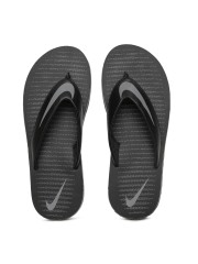 Nike Flip Flops For Men Women Myntra Nike Men Black Grey Chroma Printed Flip Flops